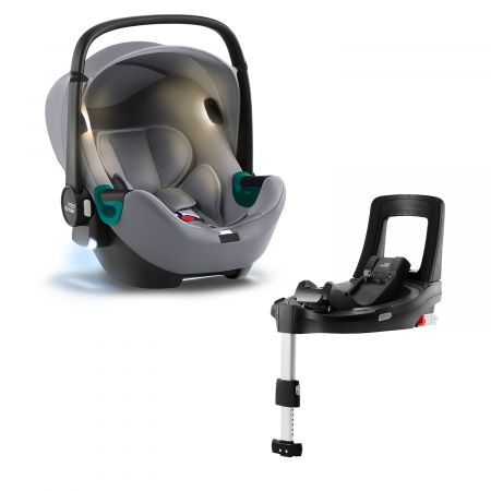 BRITAX Autosedačka Baby-Safe iSense Bundle Flex iSense, Frost Grey Varianta: Frost Grey