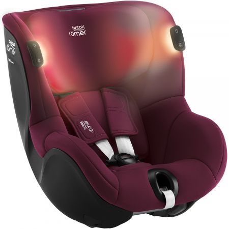 BRITAX Autosedačka Dualfix iSense, Burgundy Red Varianta: Burgundy Red