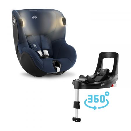 BRITAX Autosedačka Dualfix iSense Bundle Flex iSense, Indigo Blue Varianta: Indigo Blue