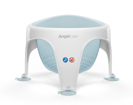 ANGELCARE Sedátko do vany Light Aqua