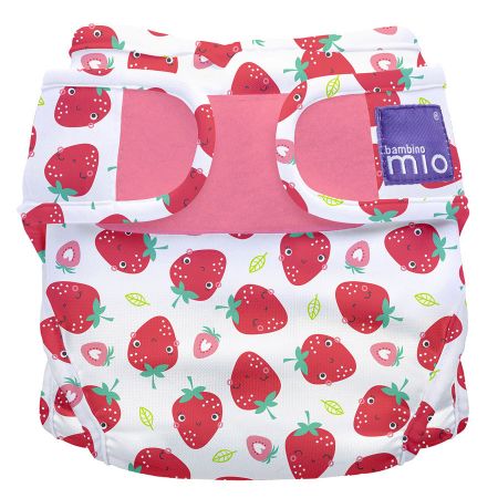 Bambino Mio Miosoft plenkové kalhotky Strawberry Cream 9-15kg