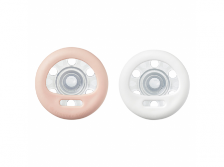 Tommee Tippee Šidítko C2N silikon Natural Blush Rose 2ks 0-6m