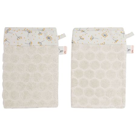 Bebe-Jou Froté žínky Bébé-Jou Fabulous Wish Grey 2ks Barva: Krémová