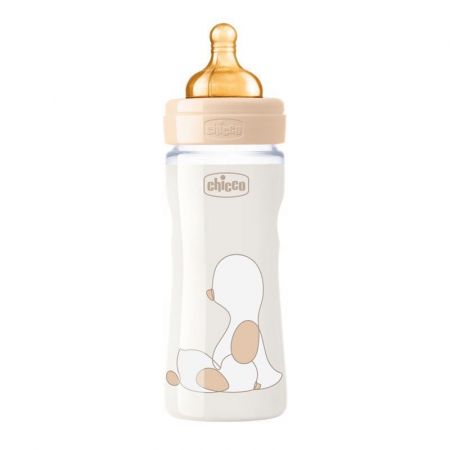 CHICCO Láhev kojenecká Original Touch latex 250 ml neutral