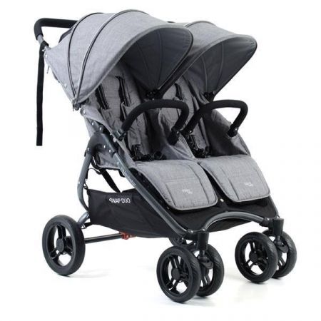 VALCO BABY Kočárek dvojčatový Snap Duo Tailor Made Grey Marle