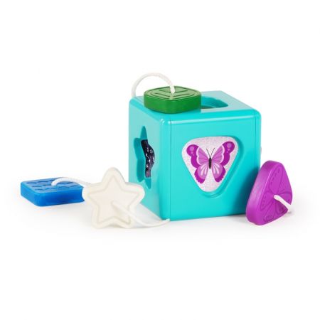 BABY EINSTEIN Hračka senzorická vkládací Match & Grasp Block™ 6m+