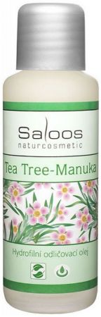 Hydrofilní odličovací olej Tea tree-Manuka 50ml, Saloos