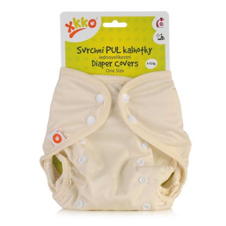 Svrchní PUL kalhotky XKKO One Size Pastel Yellow