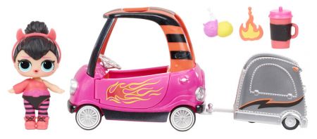 MGA - LOL Surprise! Nábytek s panenkou - Cool autoservis & Spice