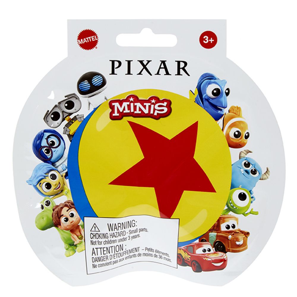 MATTEL - Pixar Mini Postavička, Mix Produktů