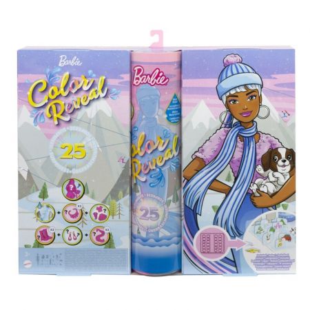 MATTEL - Barbie Color Reveal Adventní Kalendář