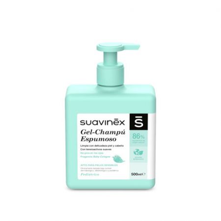 SUAVINEX| Pěnový gel - šampon s vůní Baby Cologne - 500 ml