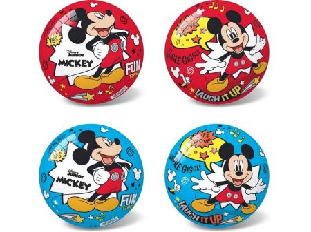MADE - Míč Disney Mickey červený, modrý, 23 cm