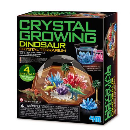 MAC TOYS - Dinosauří Terárium S Krystaly