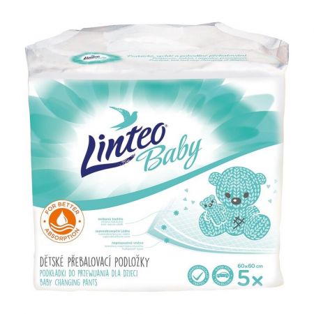 LINTEO - Dětské přebalovací podložky Baby 5 ks