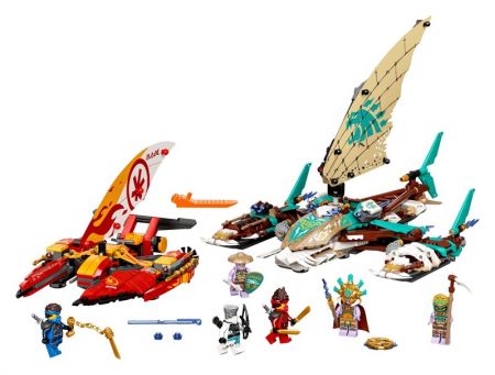 LEGO - Ninjago 71748 Námořní bitva s katamaránem