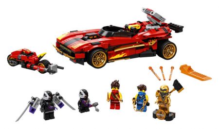 LEGO - Ninjago 71737 Kaiovi červené superauto