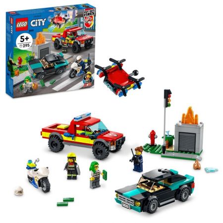 LEGO - Hasiči a policejní honička