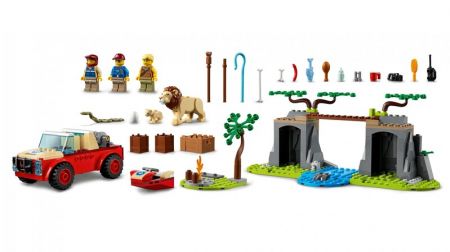 LEGO - City 60301 Záchranářské terénní auto do divočiny