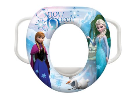 KEEEPER - Měkký adaptér na WC Frozen, Bílá