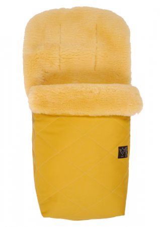 KAISER - Fusak NATURA Lammfell medizin - Mustard Yellow