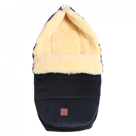 KAISER - Fusak FILIA CORD ltd. Editon Lammfell medizin - Dark Grey
