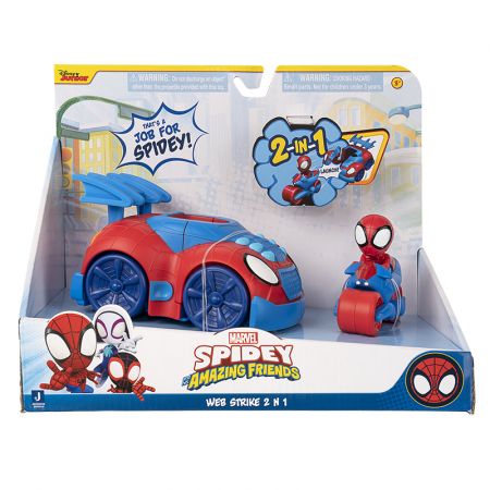 JAZWARES - Spidey vozidlo 2 v 1