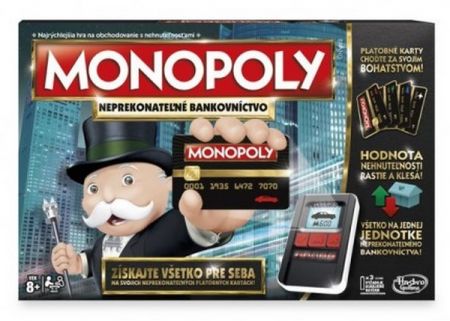 HASBRO - Monopoly: Elektronické bankovnictví