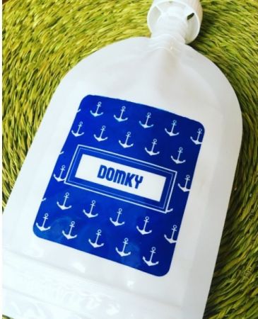 DOMKY - Klasická plnitelná kapsička, 140 ml - Kotvy