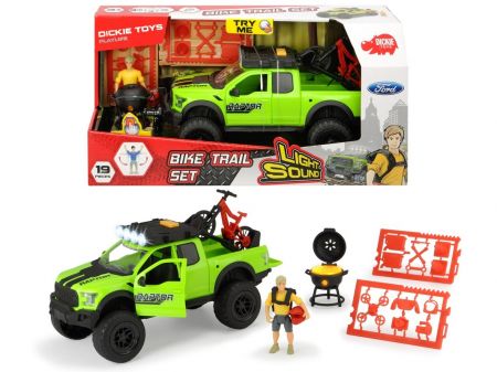 DICKIE - Ford Raptor S Horským Kolem