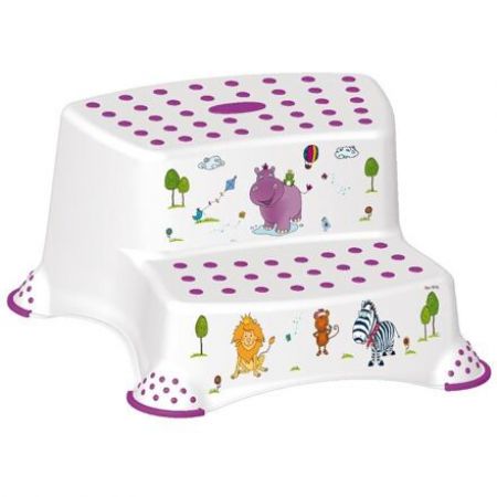 Keeeper dvojstupínek k WC/umyvadlu Igor Hippo bílý