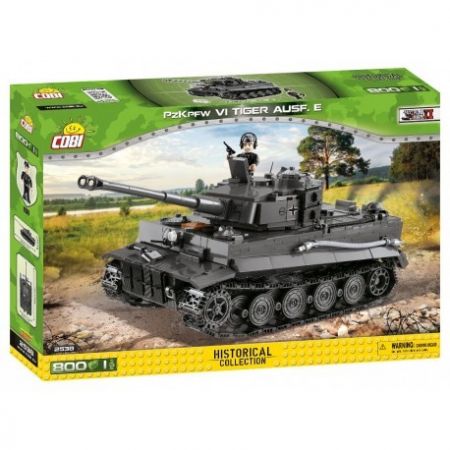 COBI - II WW Panzer VI Tiger Ausf. E, 800 k, 1 f