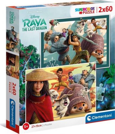 CLEMENTONI - Puzzle 2x60 Raya