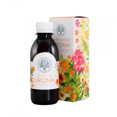 Bilegria Urona bylinný sirup na močové cesty s brusinkami 200 ml