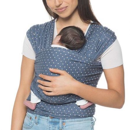 Šátek na nošení Ergobaby Aura wrap Coral dots