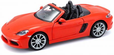 BBURAGO - Porsche 718 Boxter 1:24 Orange PLUS