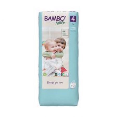 BAMBO - Nature Jednorázové pleny 4 Tall, 48 ks, pro 7-14 kg