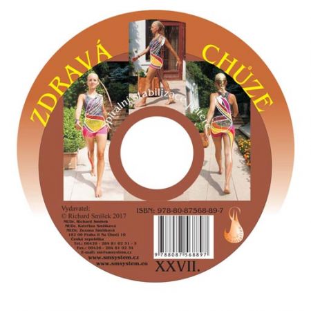 MUDr. Richard Smíšek DVD Zdravá chůze