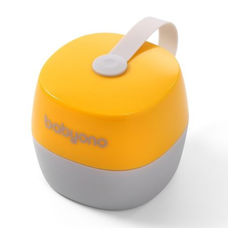 BABYONO - Pouzdro na dudlík 0m+ žlutá