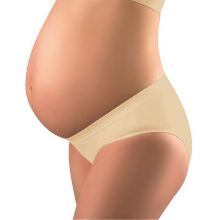 BabyOno - Kalhotky podbřišku pro těhotné ženy Neutral vel.XL