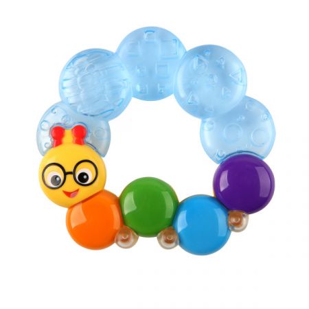 BRIGHT STARTS - Kousátko plněná vodou Teether-pillar ™ modrá 3m +