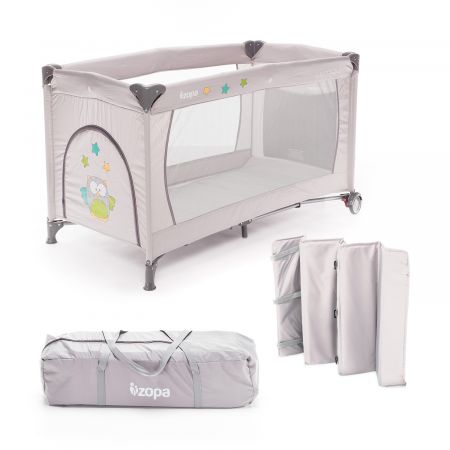 ZOPA Postýlka skládací Camping 2, Griffin Grey