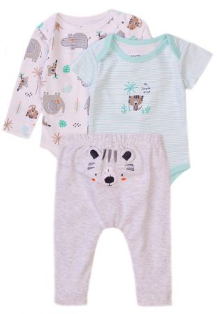 Kojenecký set - body 2 kusy a tepláky, Minoti, Koala 4, bílá - 56/62