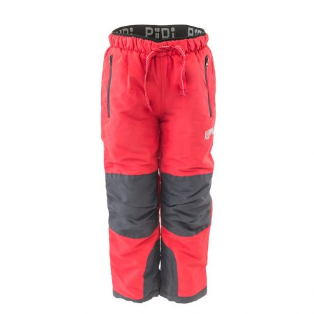 kalhoty sportovní outdoorové, podšité fleezovou podšívkou, Pidilidi, PD1121-08, červená - 104