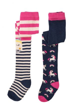 Punčochy dívčí 2pack, Minoti, NEW TIGHT 25, holka - 80/92