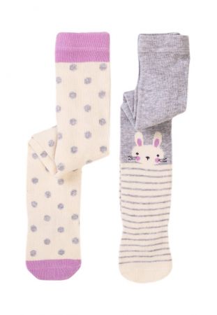 Punčochy dívčí 2pack, Minoti, NEW TIGHT 21, holka - 92/98