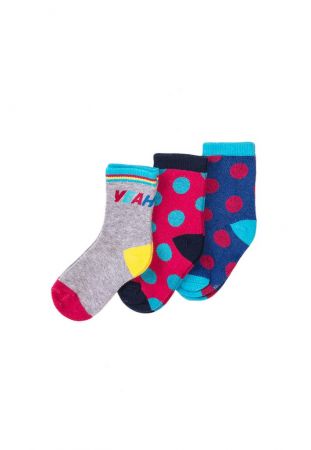 Ponožky dívčí 3pack, Minoti, TG SOCK 24, holka - 80/92