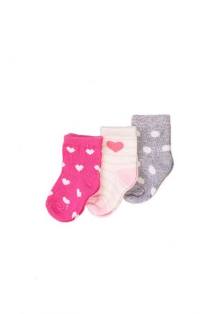 Ponožky dívčí 3pack, Minoti, NBG SOCK 20, holka - 80/92