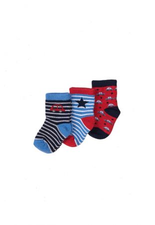 Ponožky chlapecké 3pack, Minoti, NBB SOCK 34, kluk - 80/92