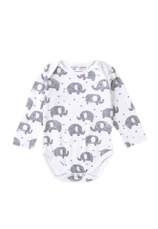 Body kojenecké BIO bavlna, Minoti, Dream 3, šedá - 56/62